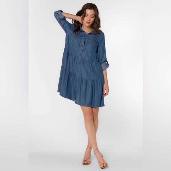 Velvet Heart Dresses & Skirts - NWOT Velvet Heart BREE BLUE DRESS